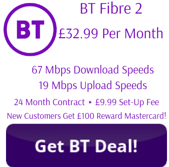 Fibre 2 from £32.99 per month