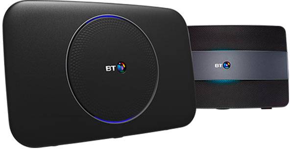 BT Smart Hub 2 Router offers download speeds of 67 Mbps and upload speeds of 19 mbps